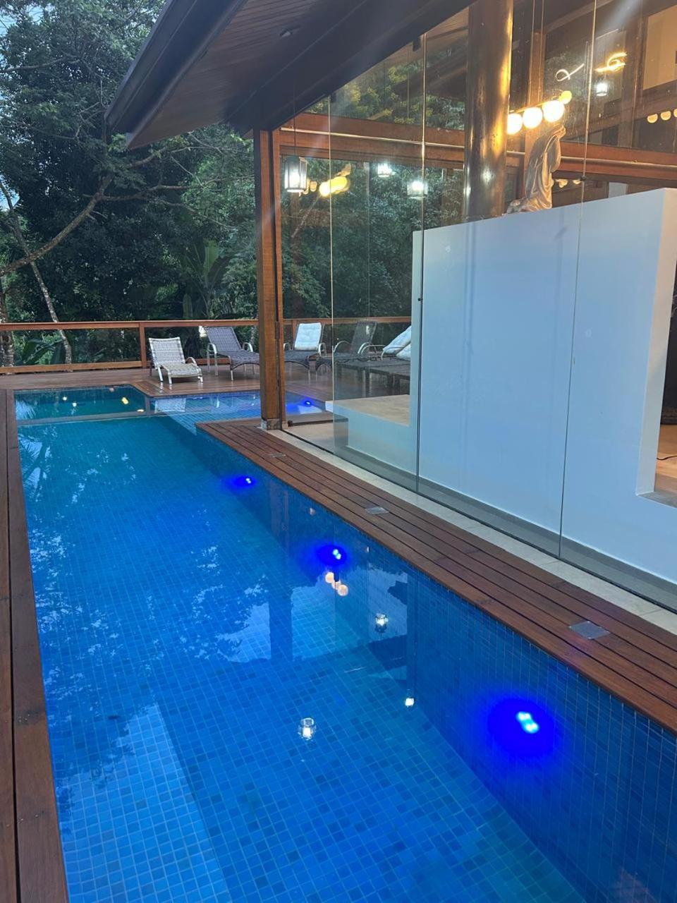 Casa Em Juquehy 8 Suites 20 Pessoas, Salao De Jogos, Piscina Aquecida Sao Sebastiao  Buitenkant foto